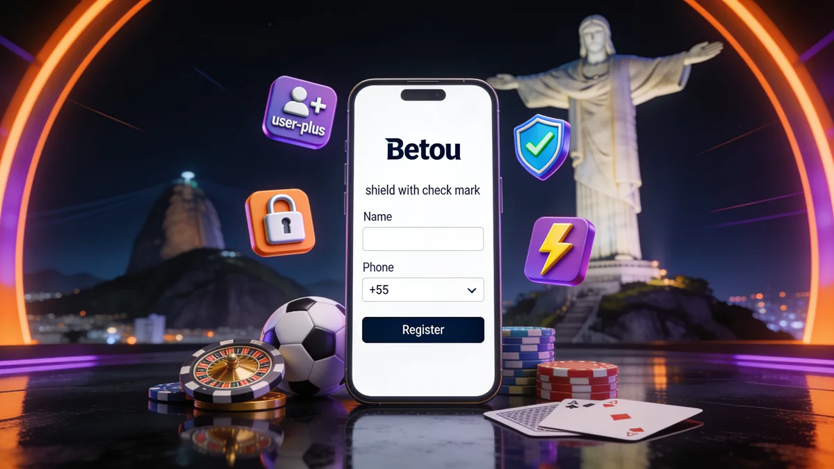 Como fazer o cadastro Betou online: passo a passo — betou no Brasil