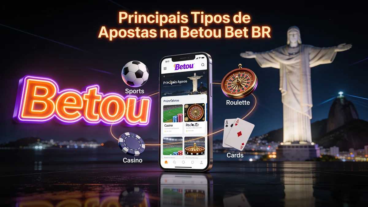 Principais Tipos de Apostas na Betou Bet BR para jogadores no Brasil
